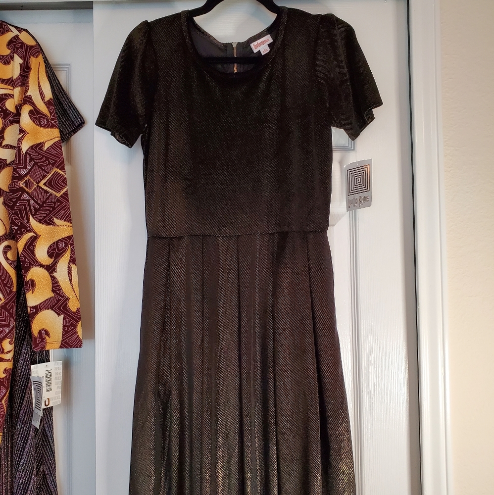 Black Velvet Amelia Dress Elegant